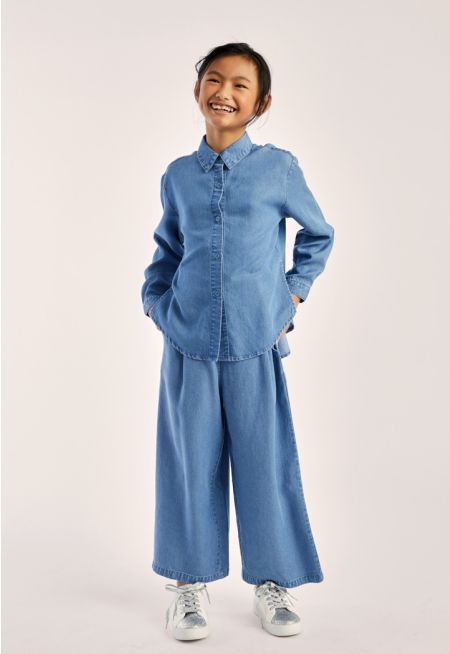 High Elastic Waist Pants