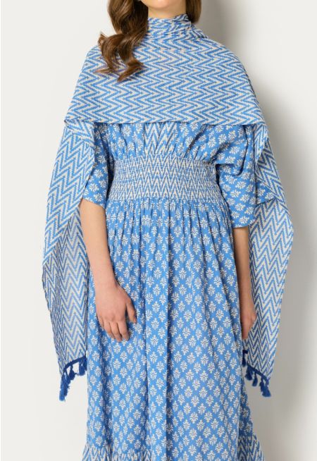 Chevron Printed Scarf