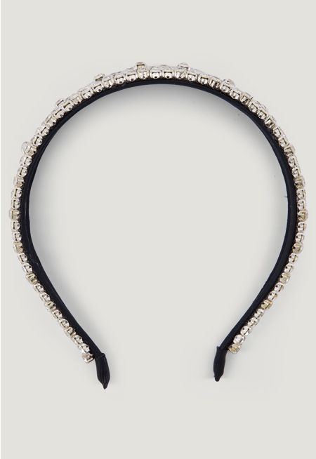 Mesh Crystal Glam Headband