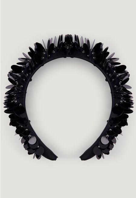 Sequin Quilted Headband