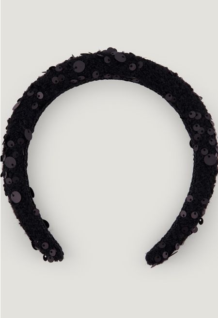 Sequin Padded Headband