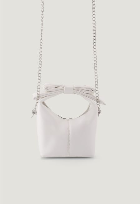 Pearl Bow Mini Bag