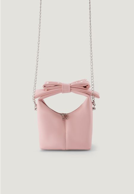 Pearl Bow Mini Bag