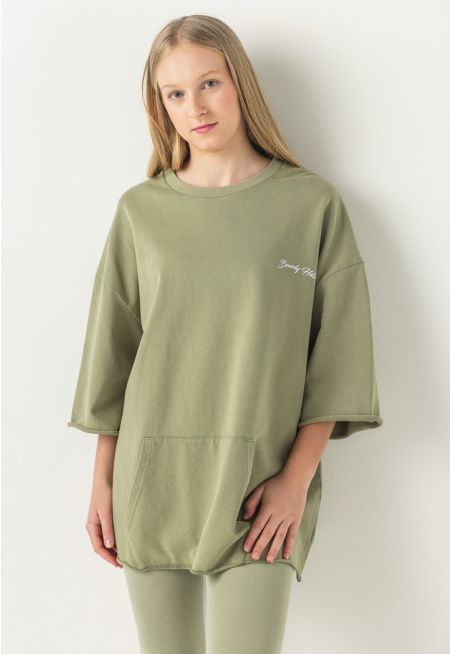 Oversize Printed T Shirt